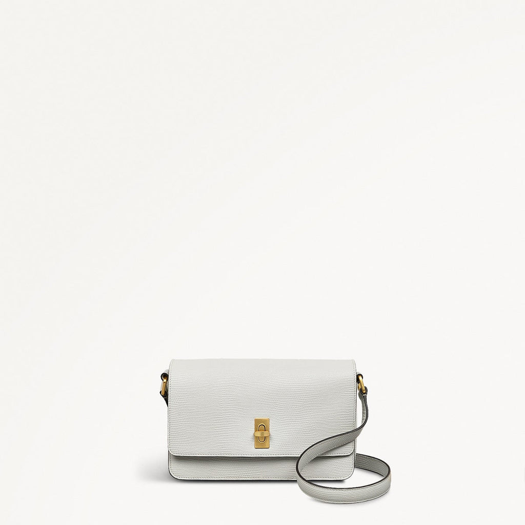 Threadneedle Street - Faux Liz Small Flapover Cross Body Bag - RHD18001