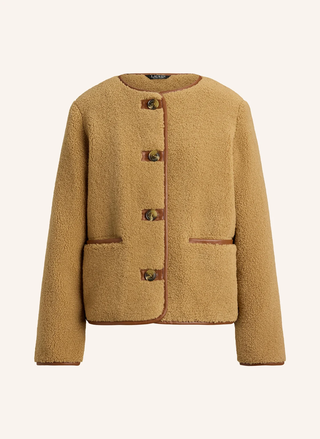 LAUREN RALPH LAUREN Teddyfell-Jacke