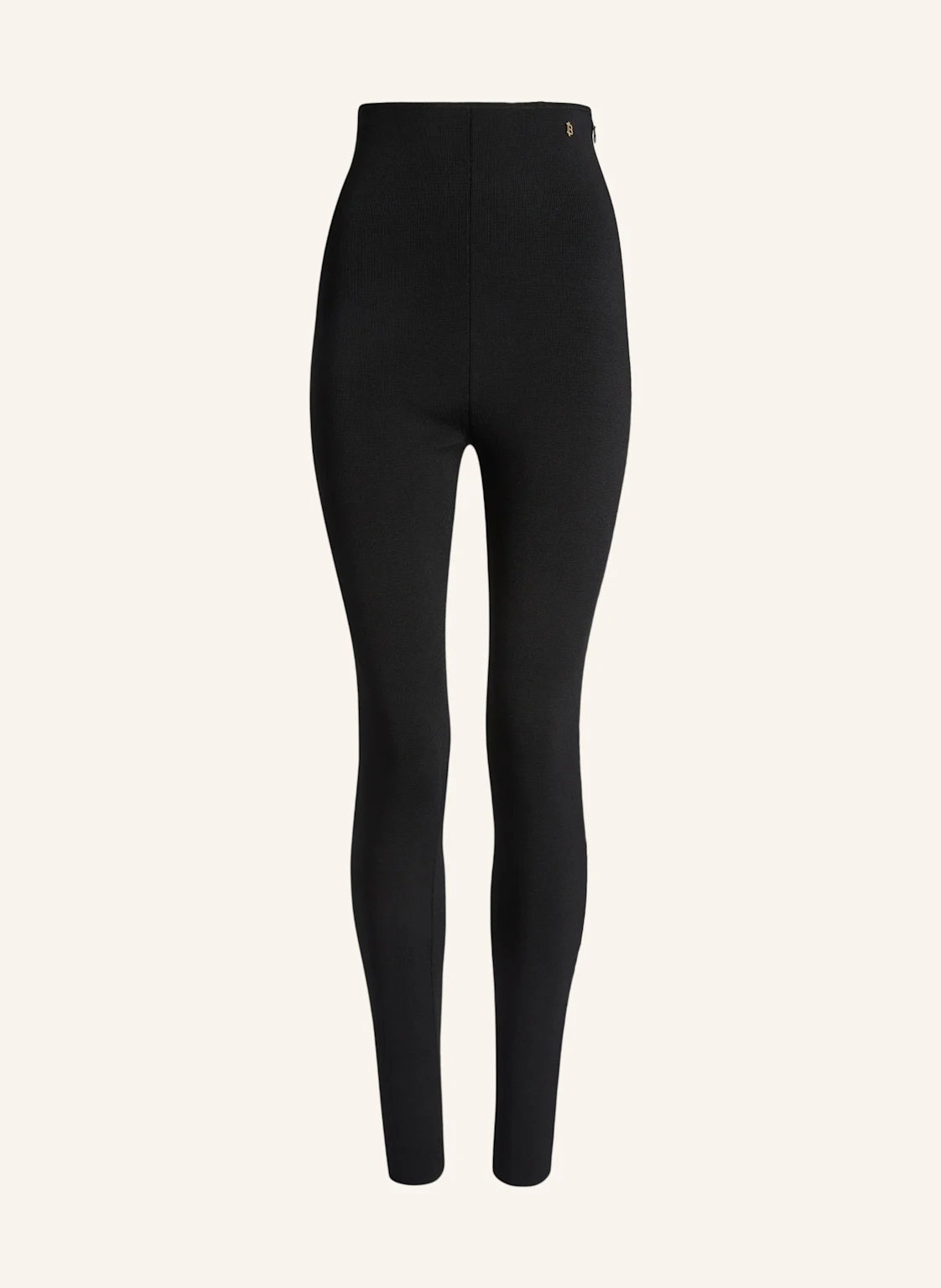 BALMAIN Hose mit hoher Taille aus Milano-Jersey