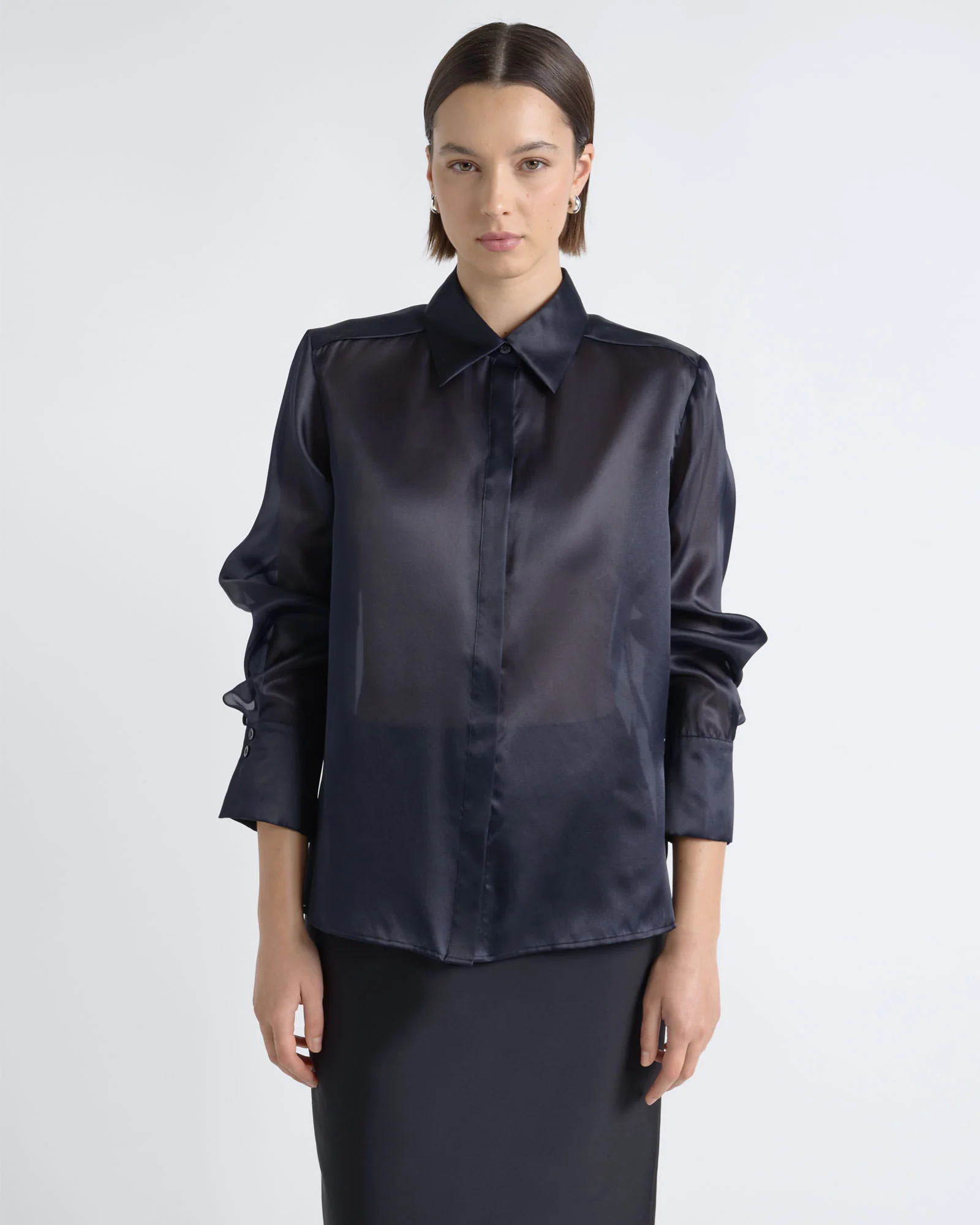 Silk Organza Shirt