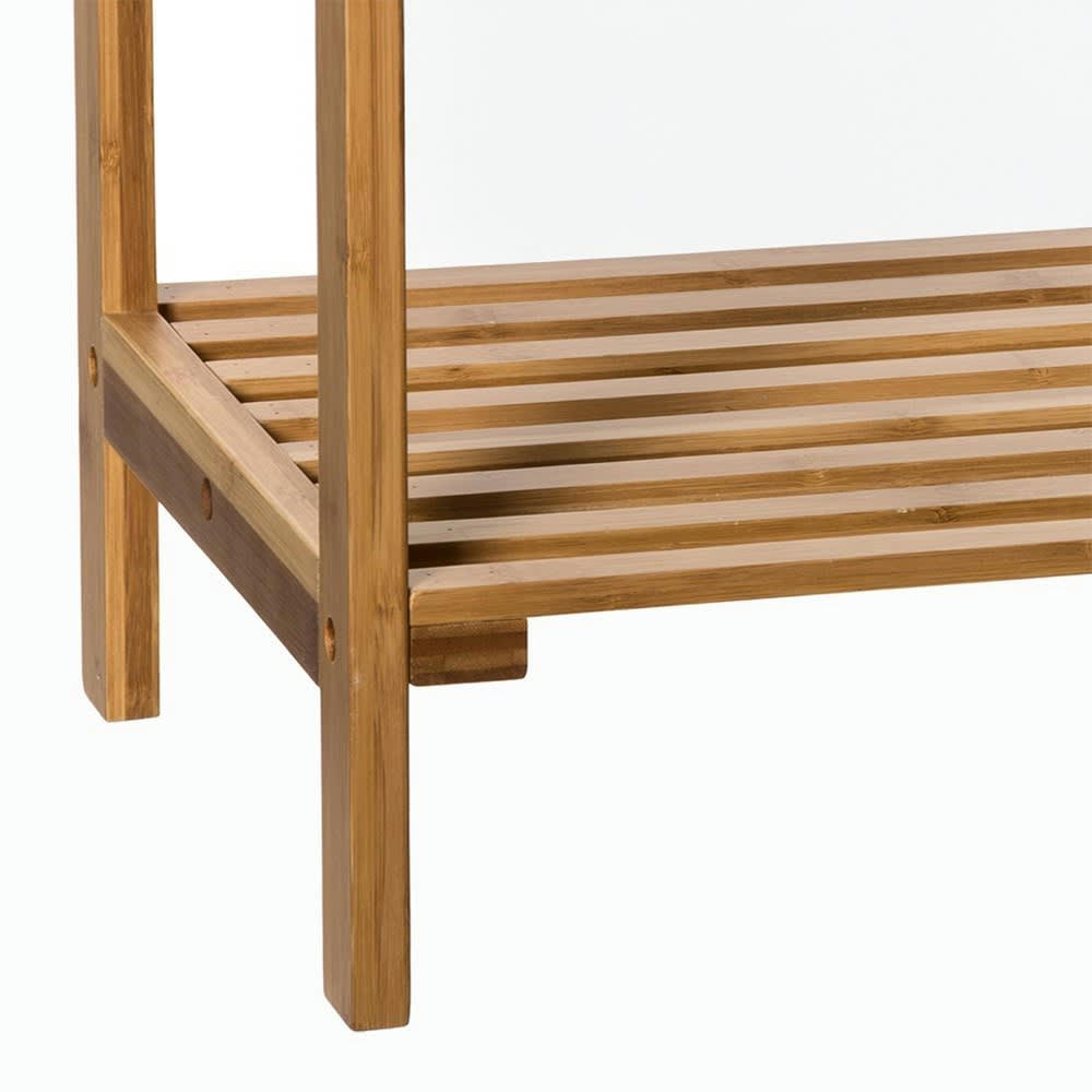 MIX - Étagère basse 2 cases bambou