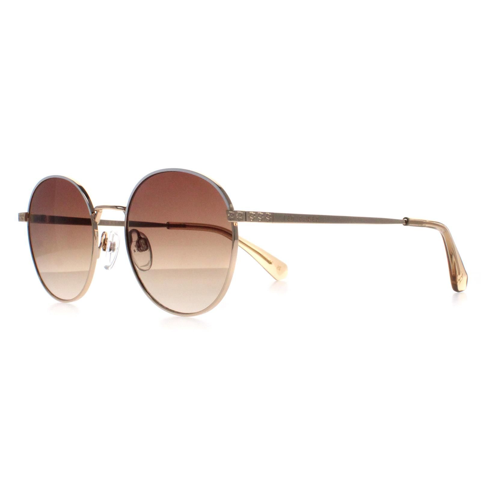 Ted Baker Round Gold Brown Gradient TB1679 Willa