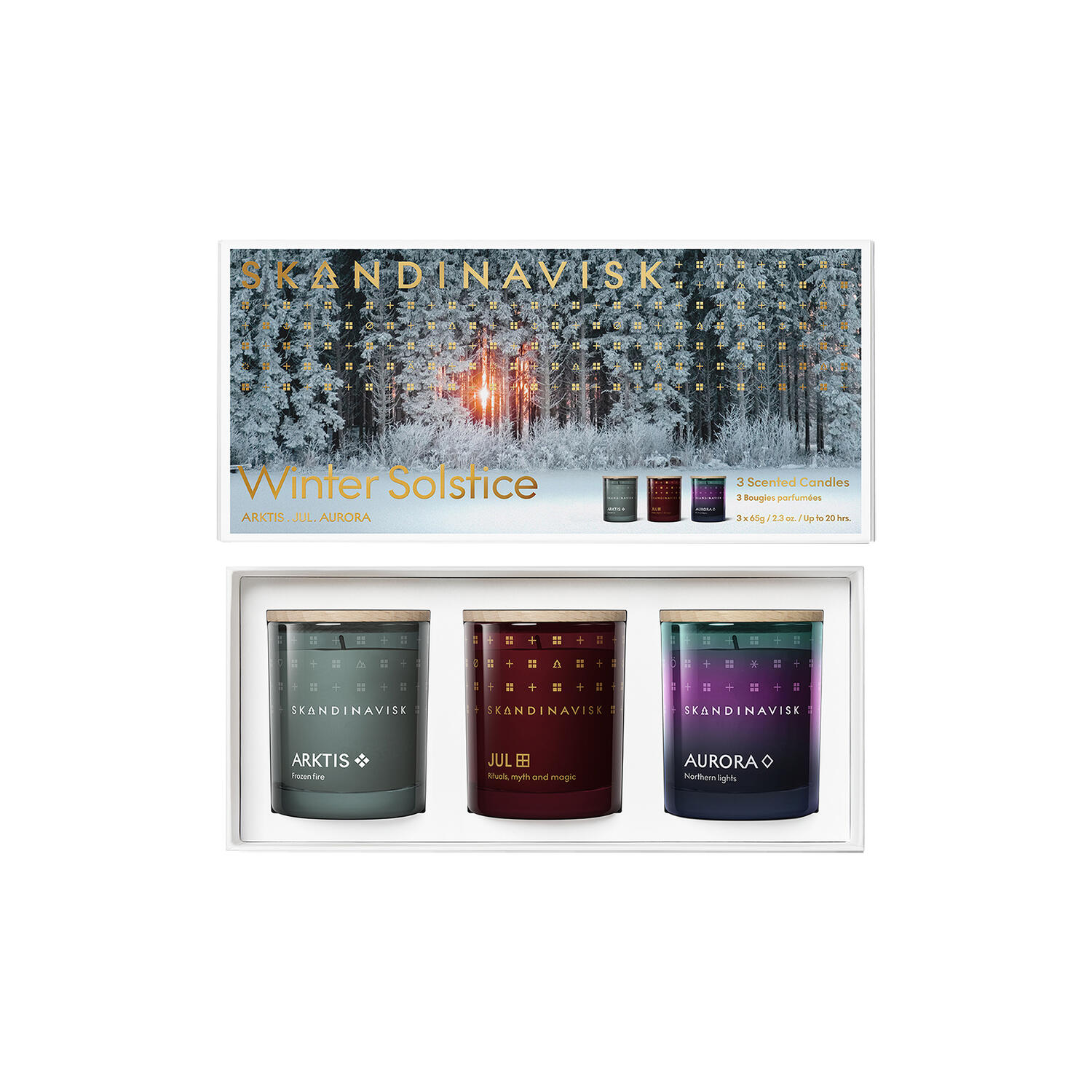 Winter Solstice Seasonal Candle Giftset