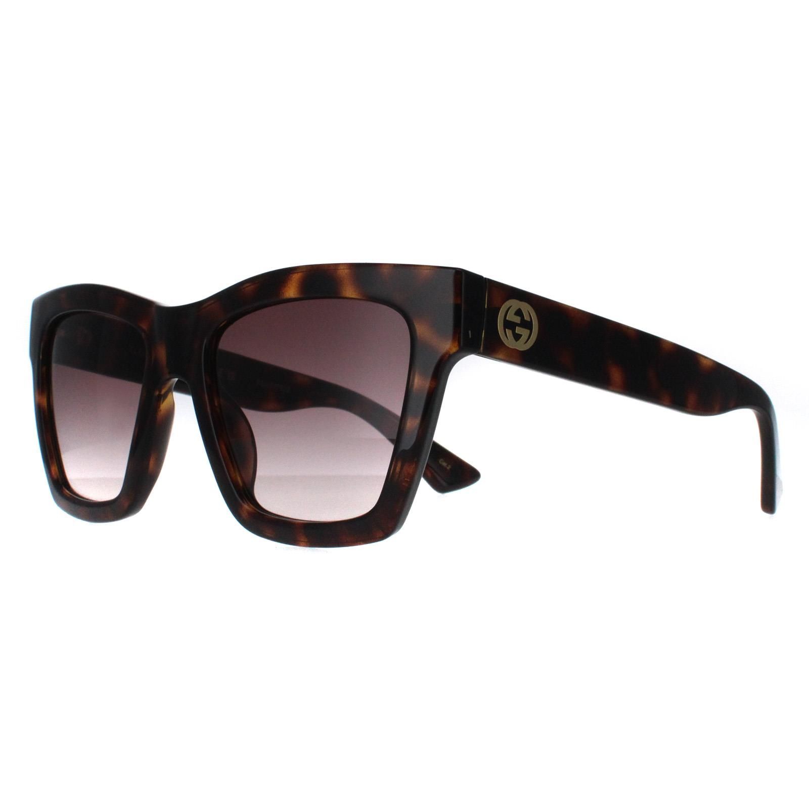 Gucci Square Havana Brown Gradient GG1714S