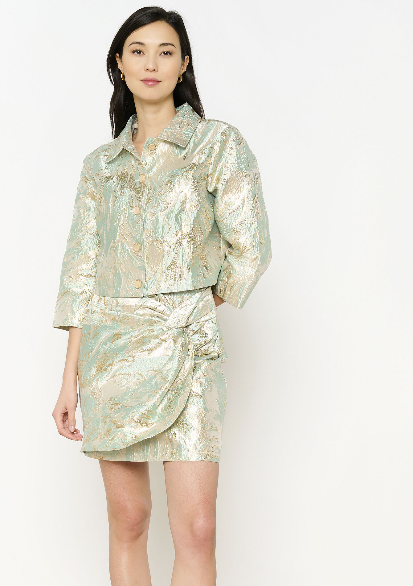 Gestructureerde korte rok