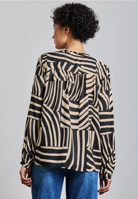 Bedruckte Bluse