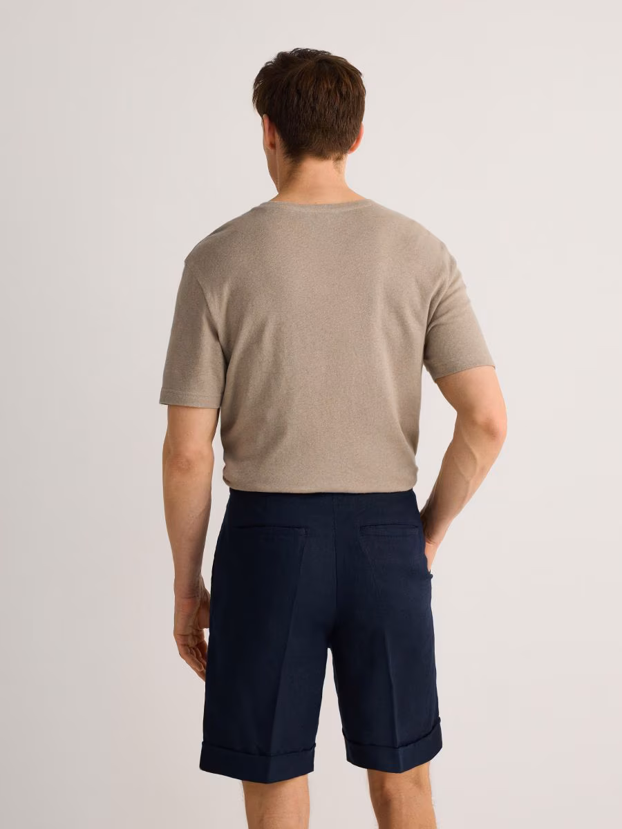 Linen Regular Shorts