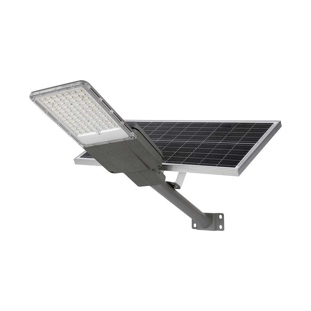 Lampa uliczna LED solarna V-TAC 60W IP65 15200ST neutralna 3000lm pilot