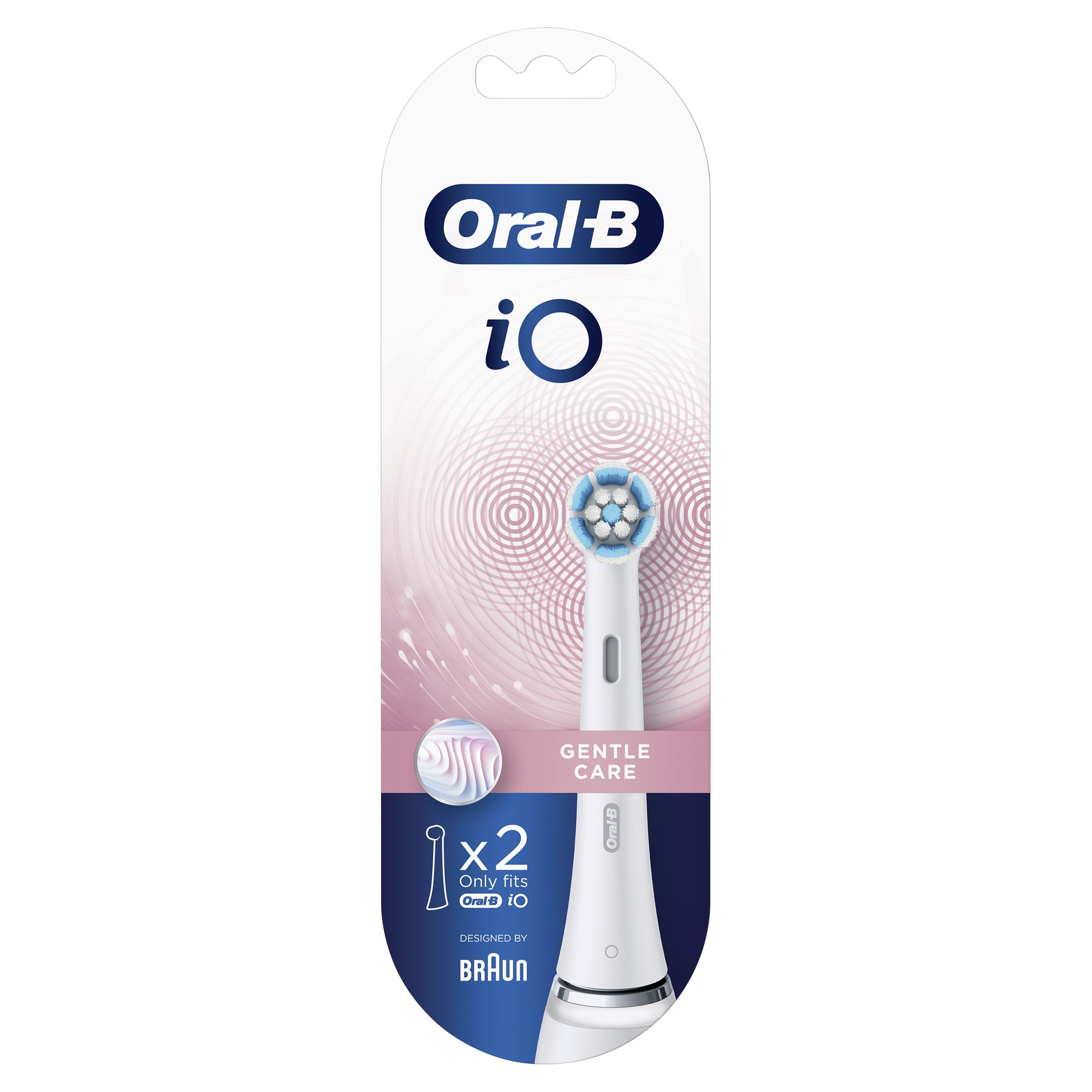 Oral B iO Gentle Care Brush Heads 2 Pack