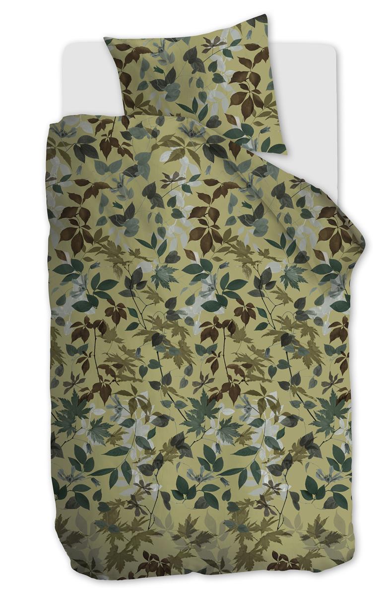 Beddinghouse Gigi dekbedovertrek - Eenpersoons - 140x200/220 cm - Groen
