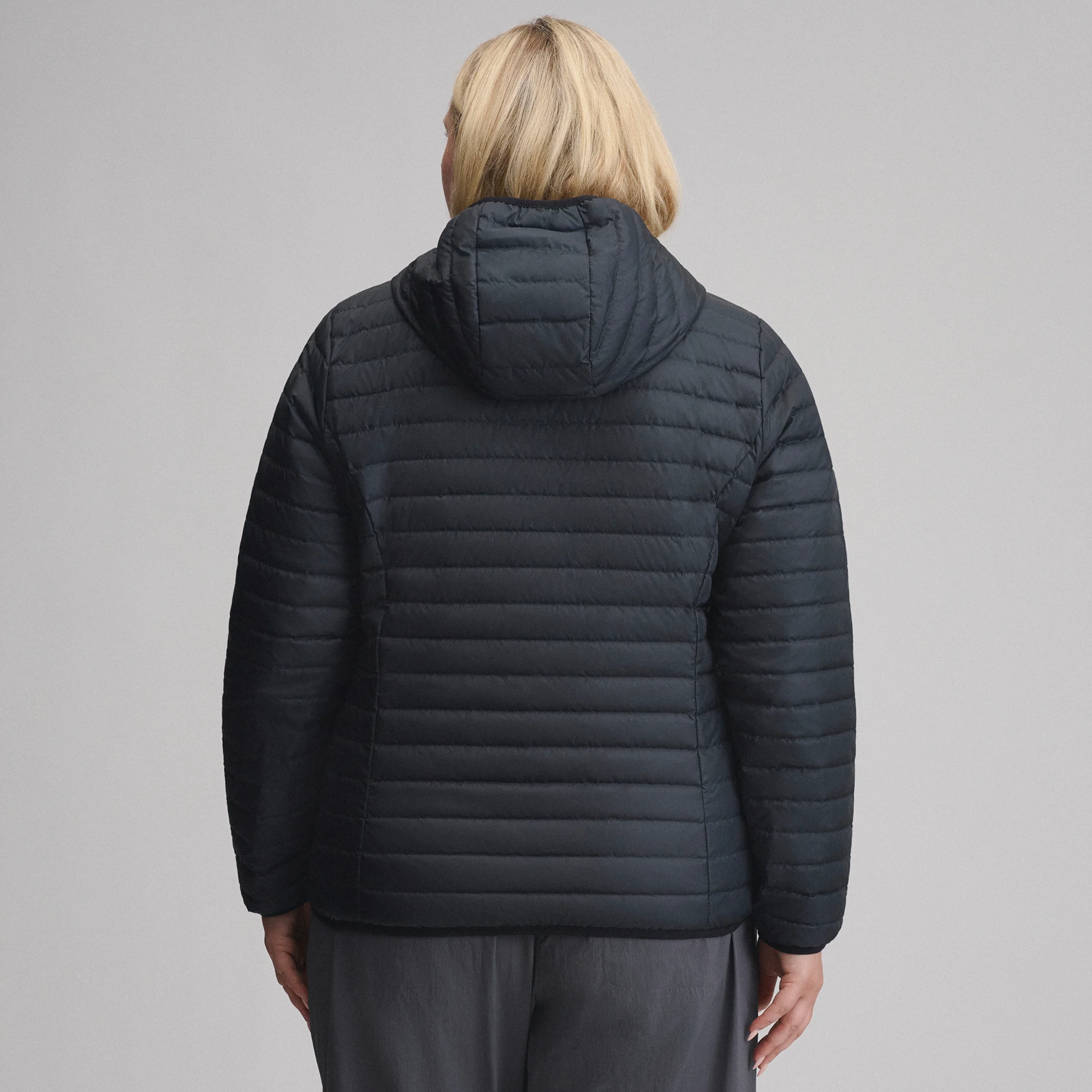 Women's Microlight Hooded Down Jacket