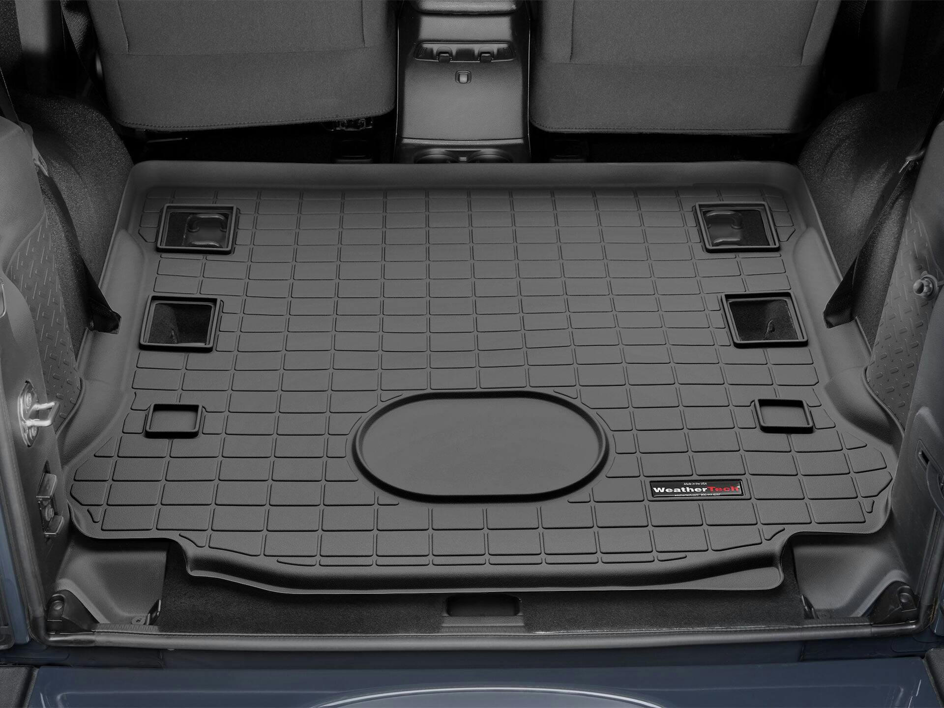 WeatherTech® Custom Cargo Liner, Behind 1st Row Seating, Black