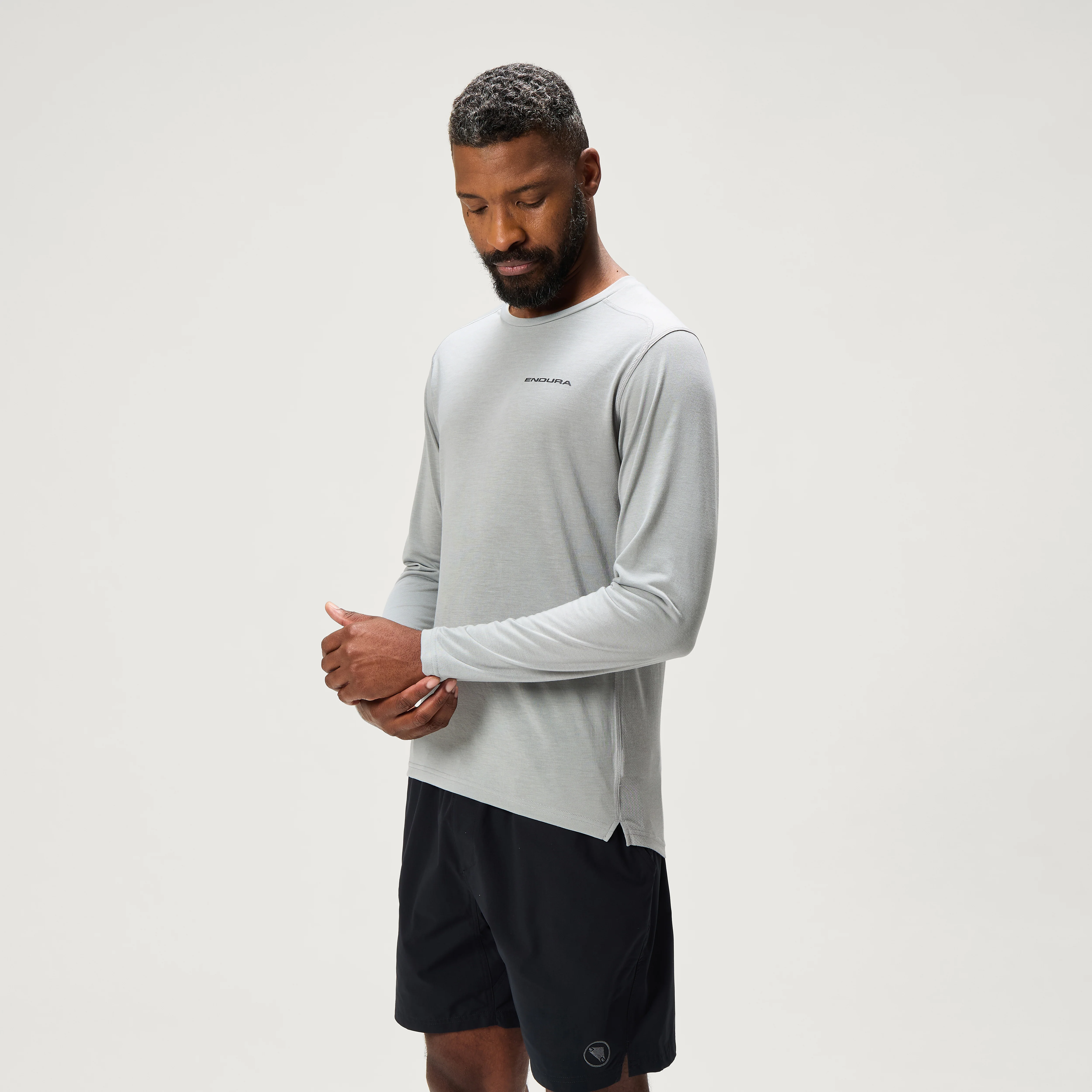 Men's Loop L/S Tech Tee - Dreich Grey