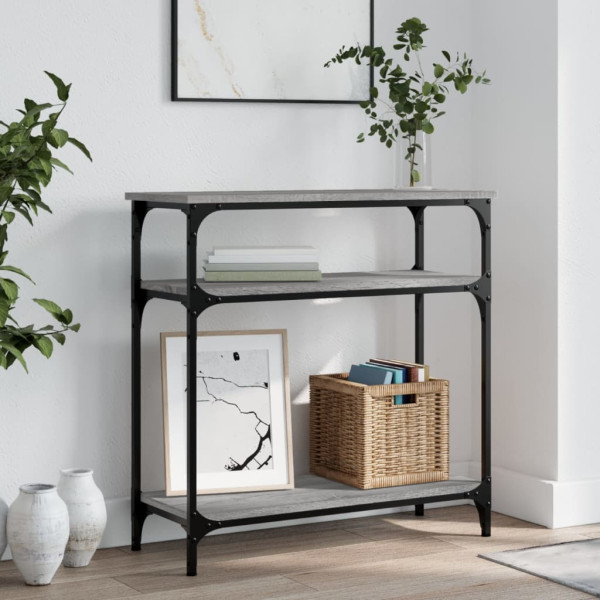 VidaXL Szary 75 x 29 x 75 cm Materiał drewnopochodny