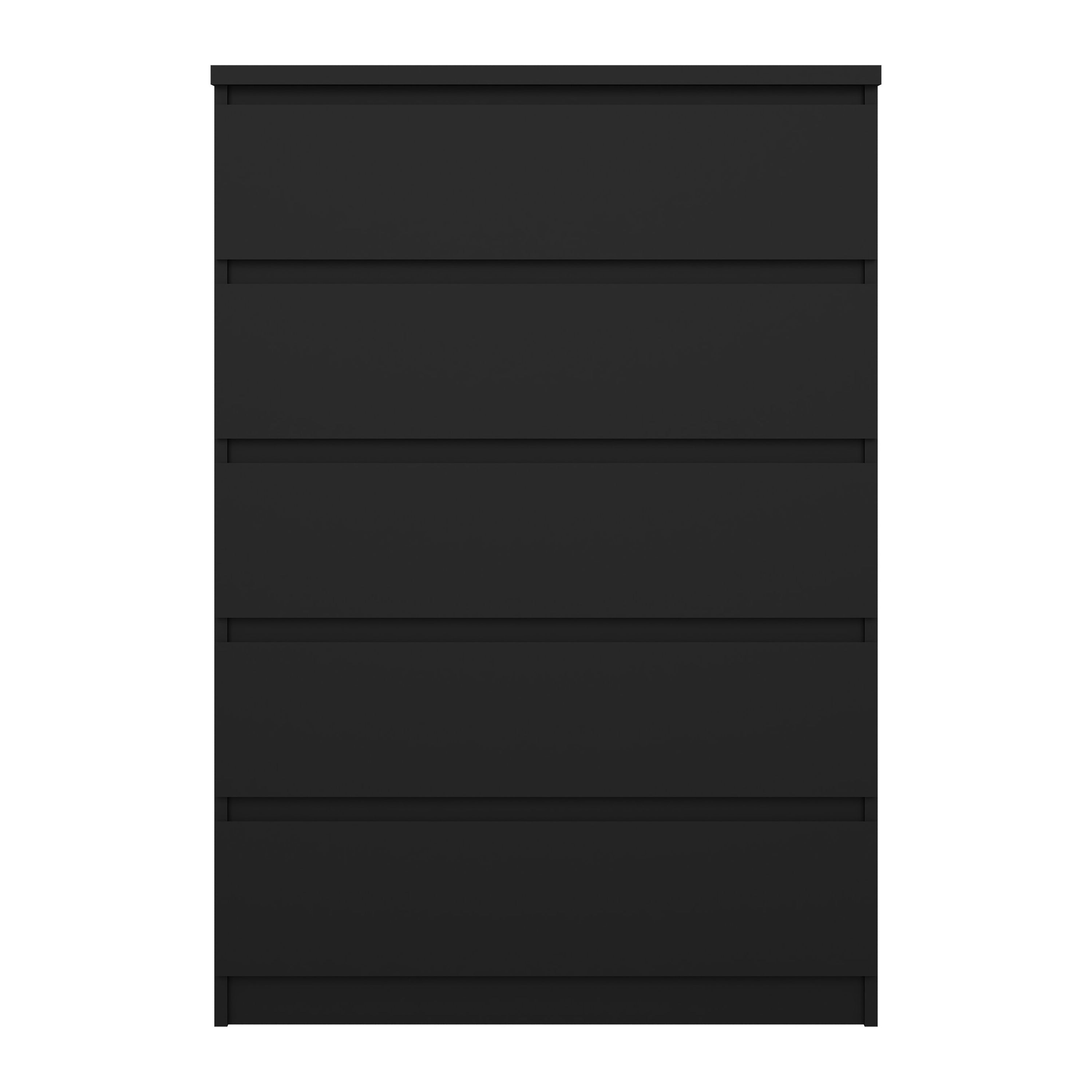 by fonQ basic Slide Ladekast 5 lades - Zwart