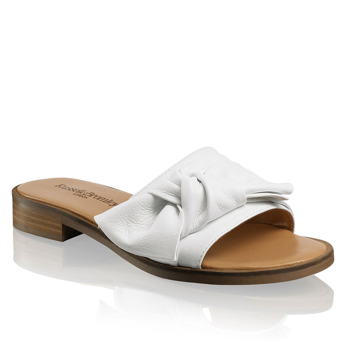 Russell & Bromley BOWERY Soft Bow Slide