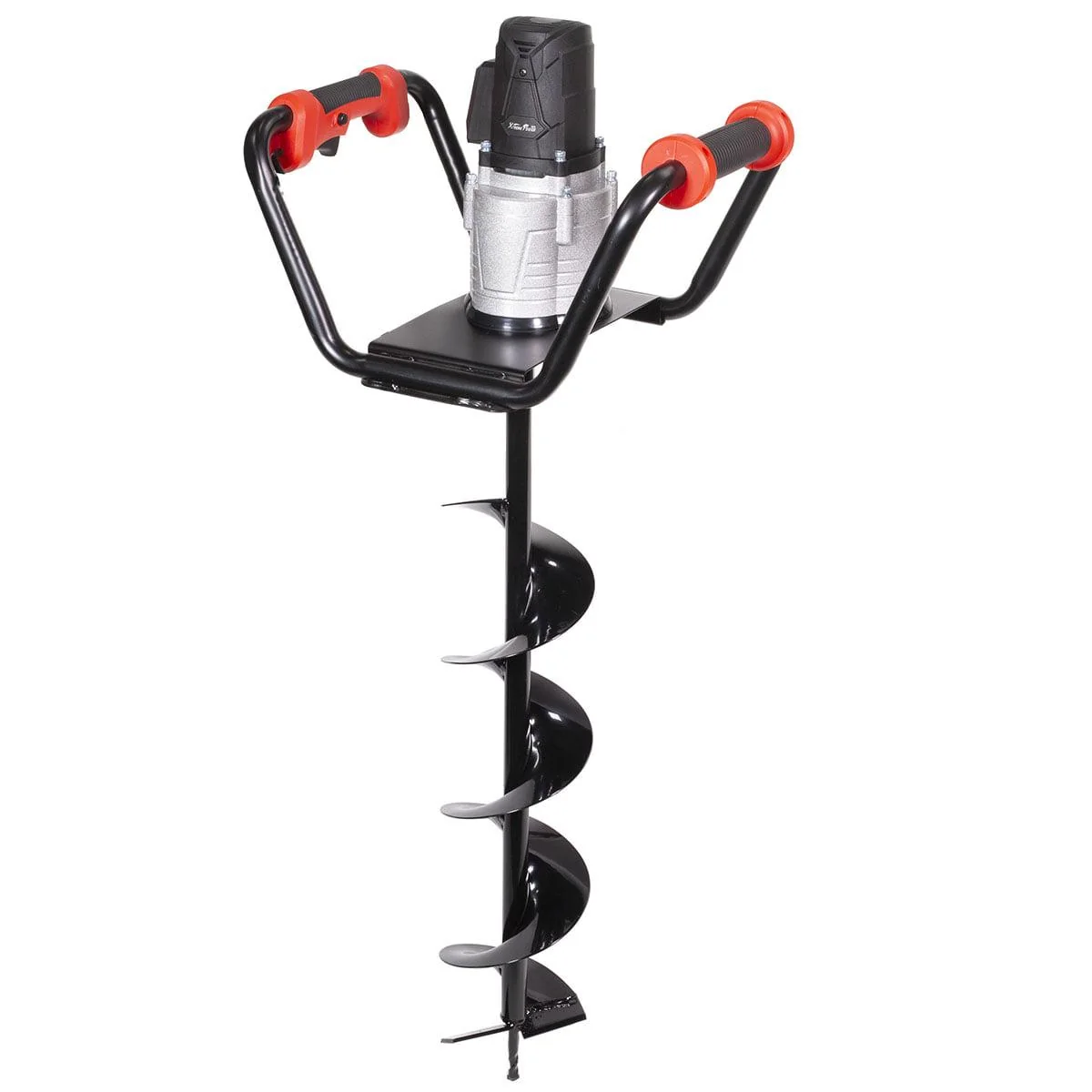 XtremepowerUS 1500W Electric Post Hole Digger with 6测 Auger Bit, Anti Vibration Handle & Safety Lock for Soil & Fence Posts