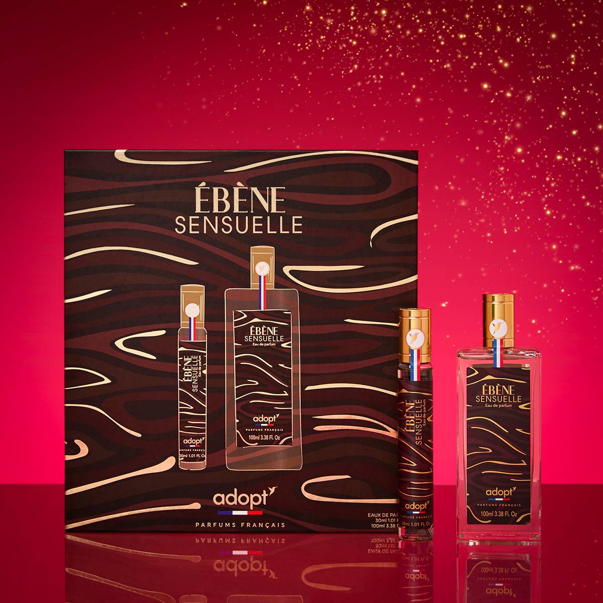 Ebene SensuelleCoffret eaux de parfums 30 ml et 100 ml