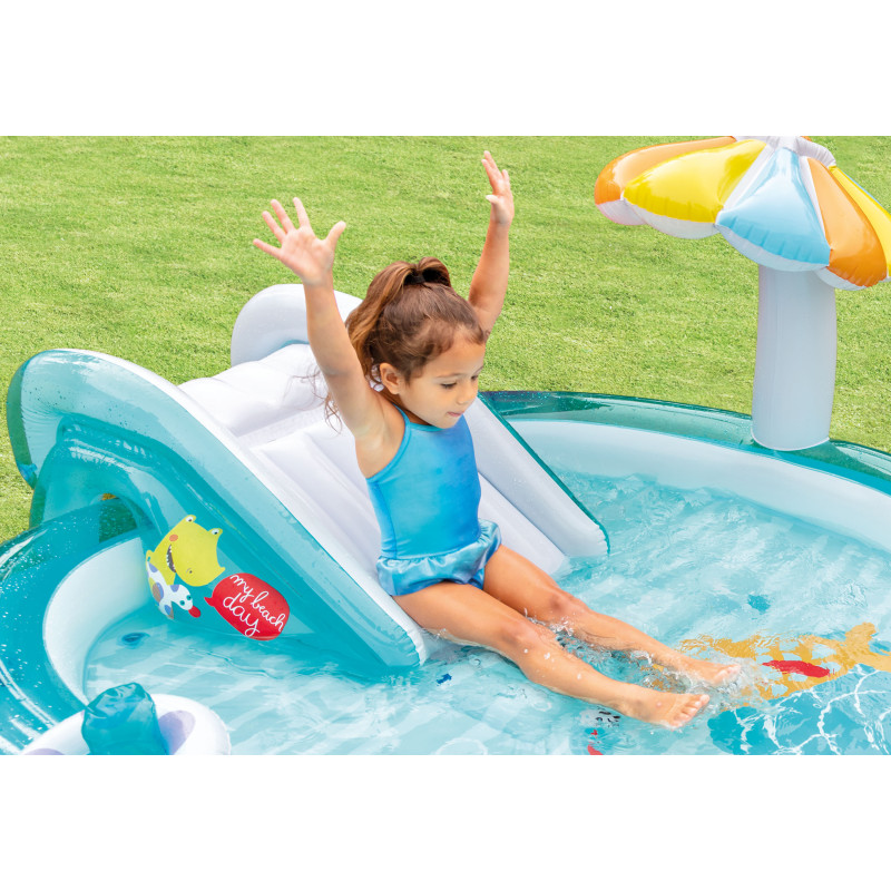 Aire de jeu gonflable Gator INTEX