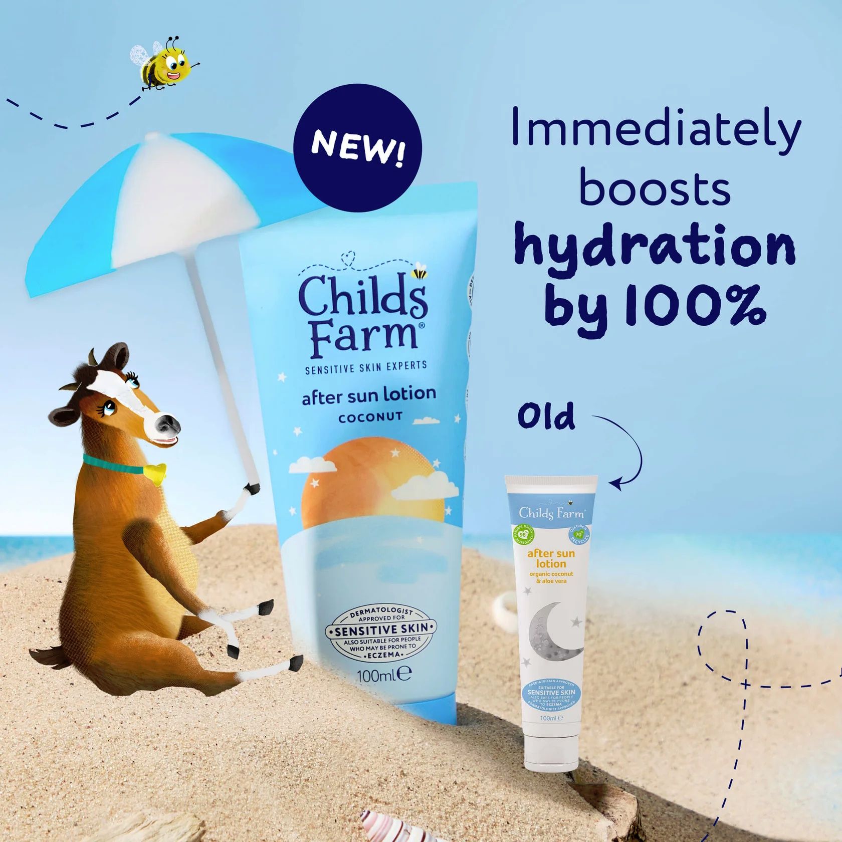 Child's Farm After Sun Lotion Coconut 100ml
