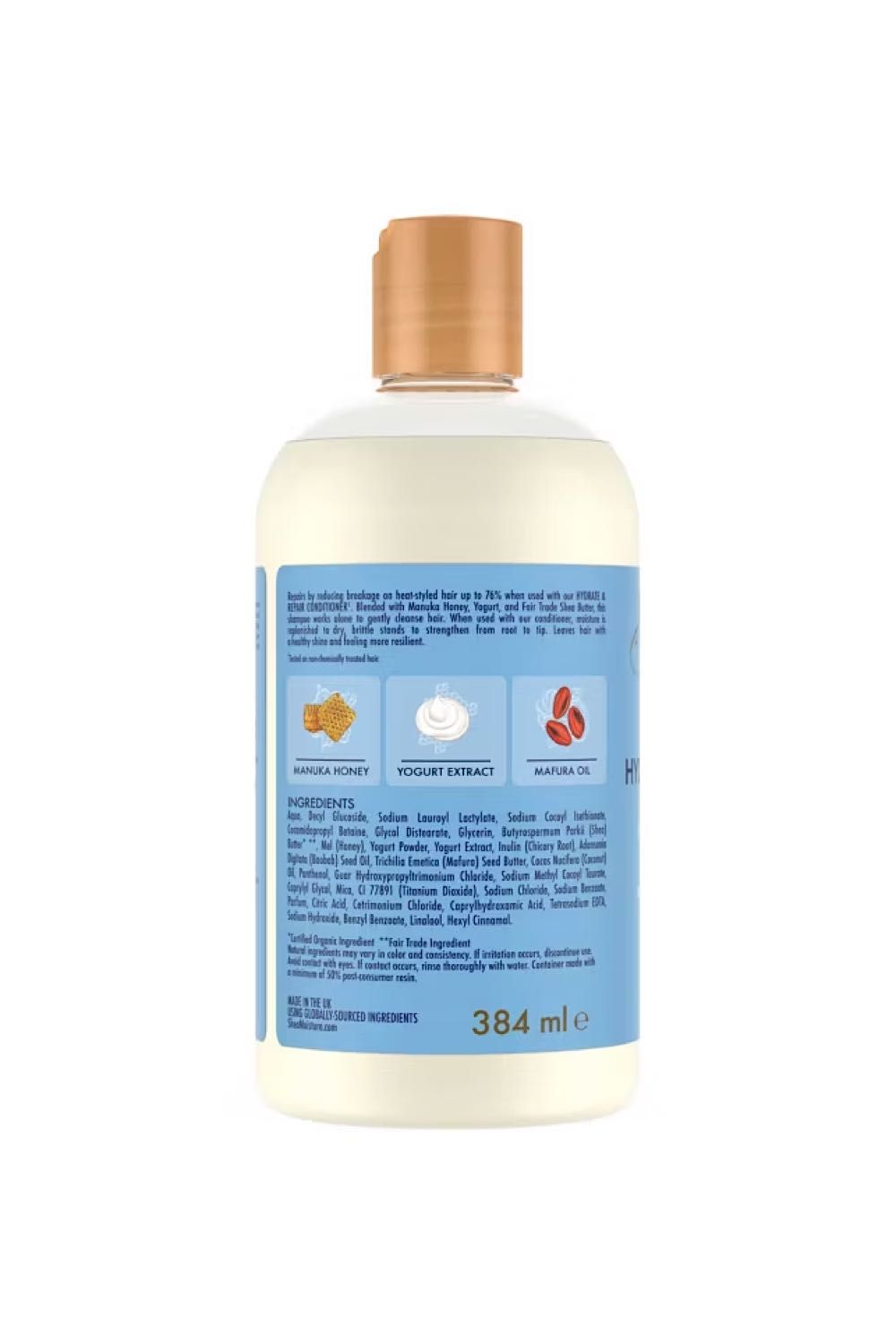 Shea Moisture Manuka Honey & Yogurt Hydrate & Repair Shampoo 384ml