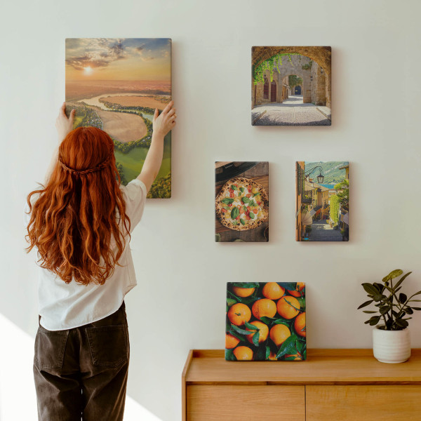 Obraz canvas 5 części Włoska natura|20x30, 30x30, 40x60|Wallfluent