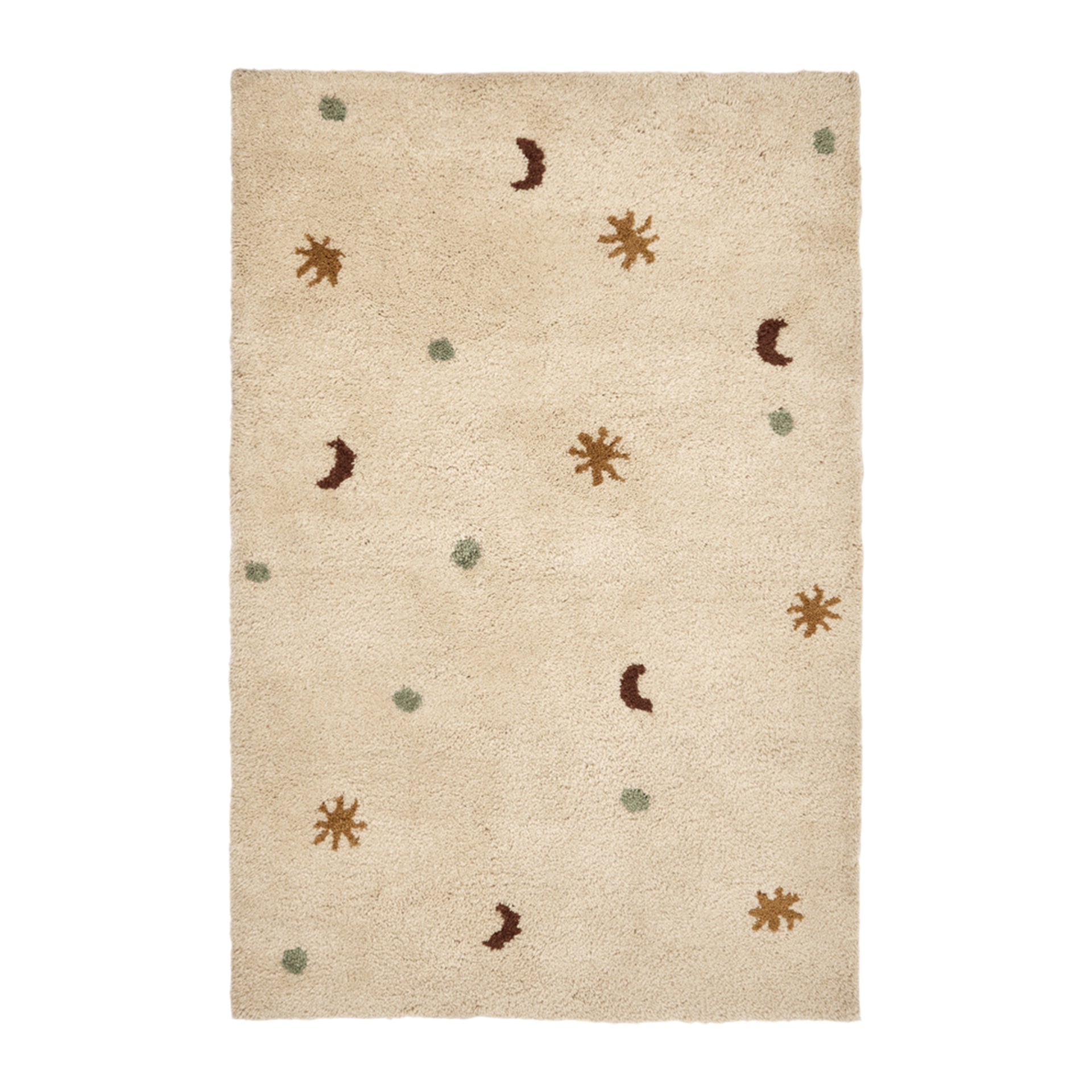 Ferm Living Skye Tufted Vloerkleed 80 x 120 cm - Parchment