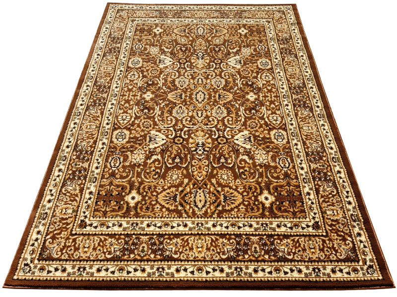 Dywan Oriental 00.07 klasyk do salonu pokoju brązowy 060x100