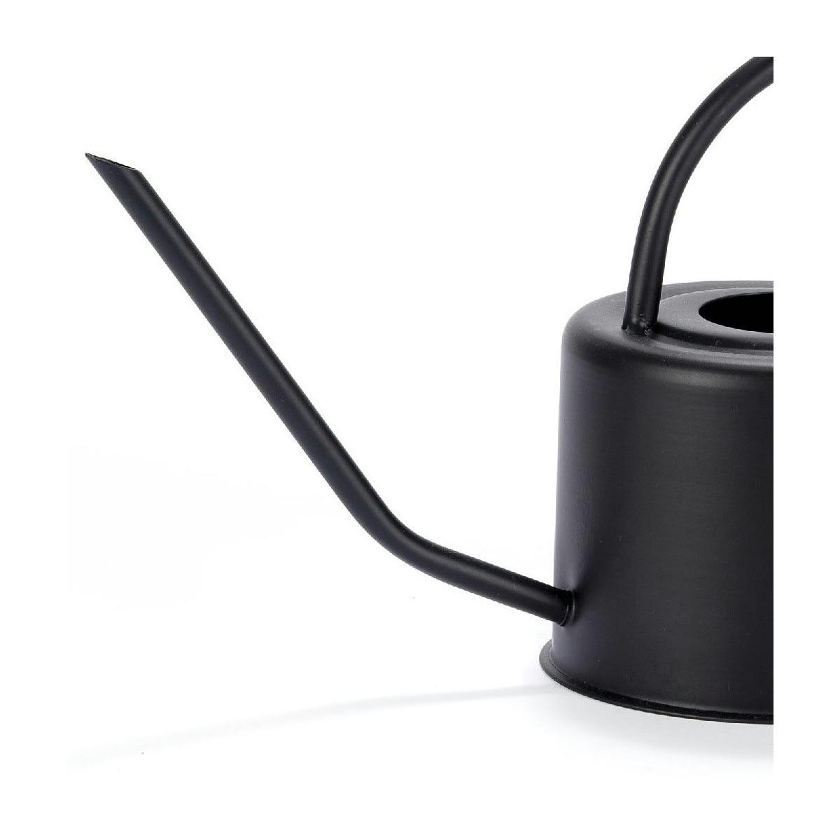 DESIGN - Arrosoir d'intérieur design en métal noir 37,5x13x20cm
