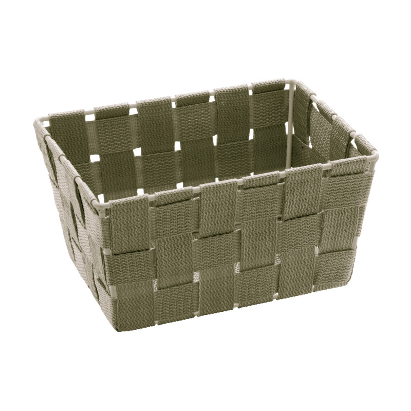 Box de rangement Adria taupe 19 x 14 x 9 cm WENKO