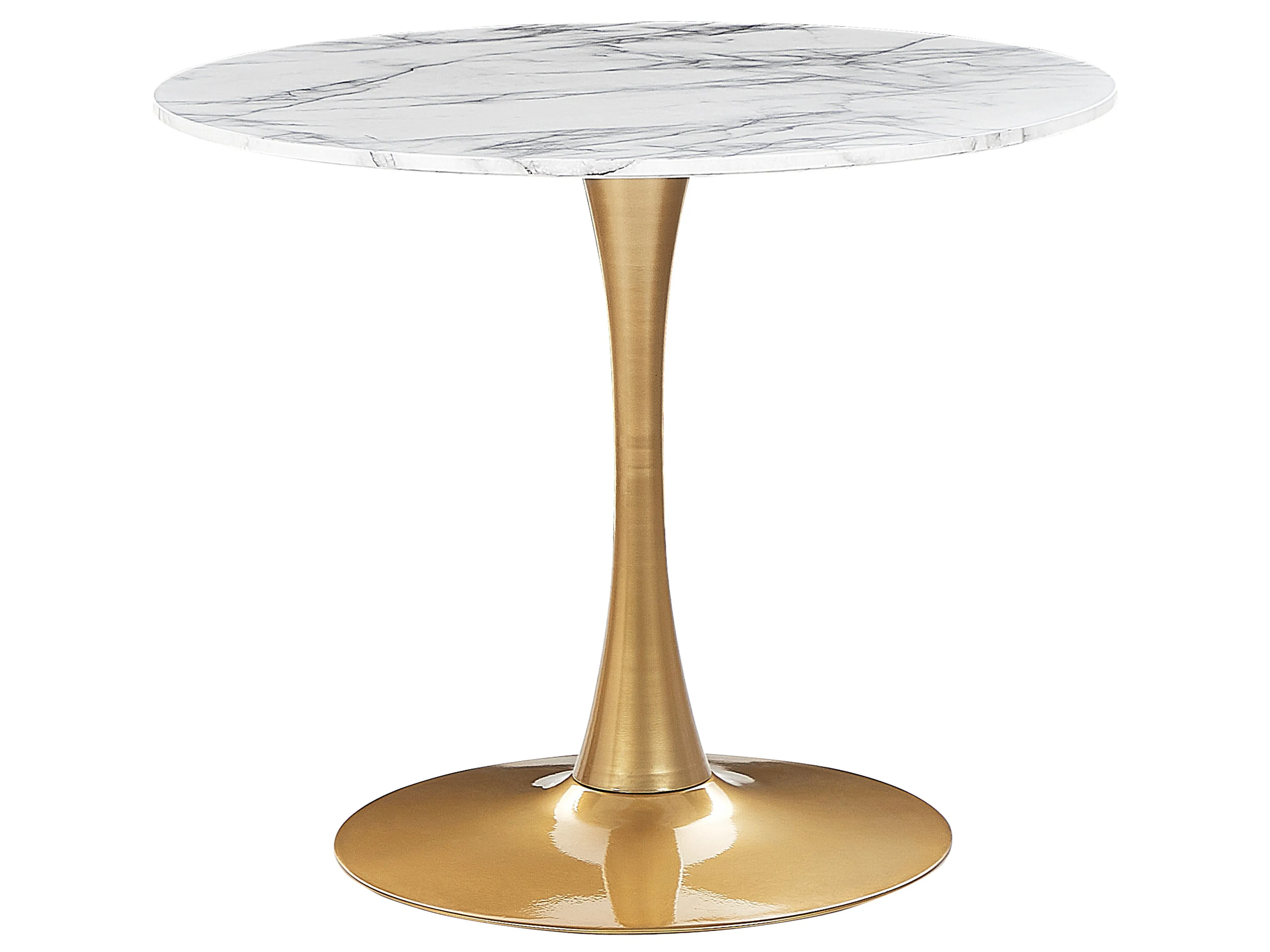 Dining Table BOCA White Marble 120 cm 120 cm