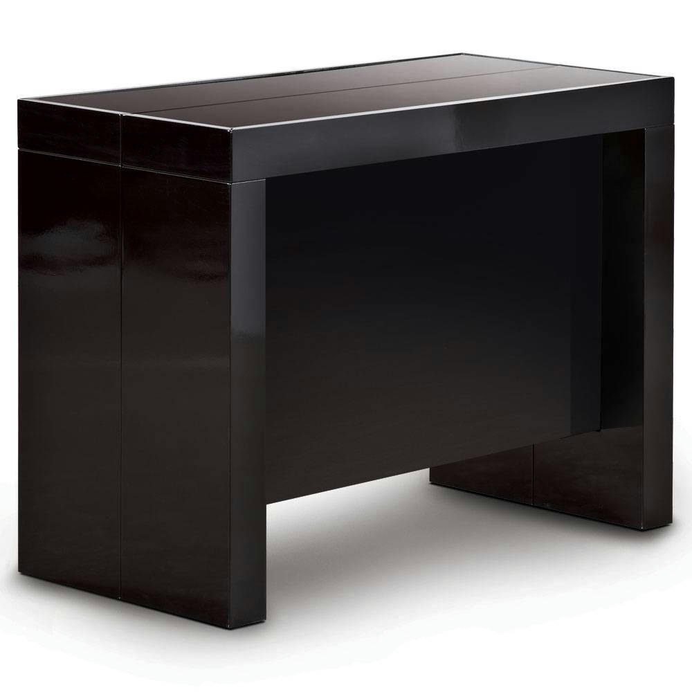 PANDORE - Table console extensible noir