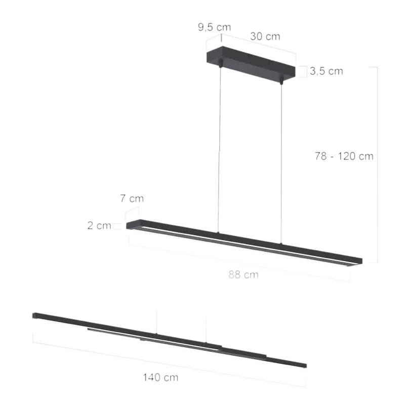 Hängeleuchte Steinhauer LED