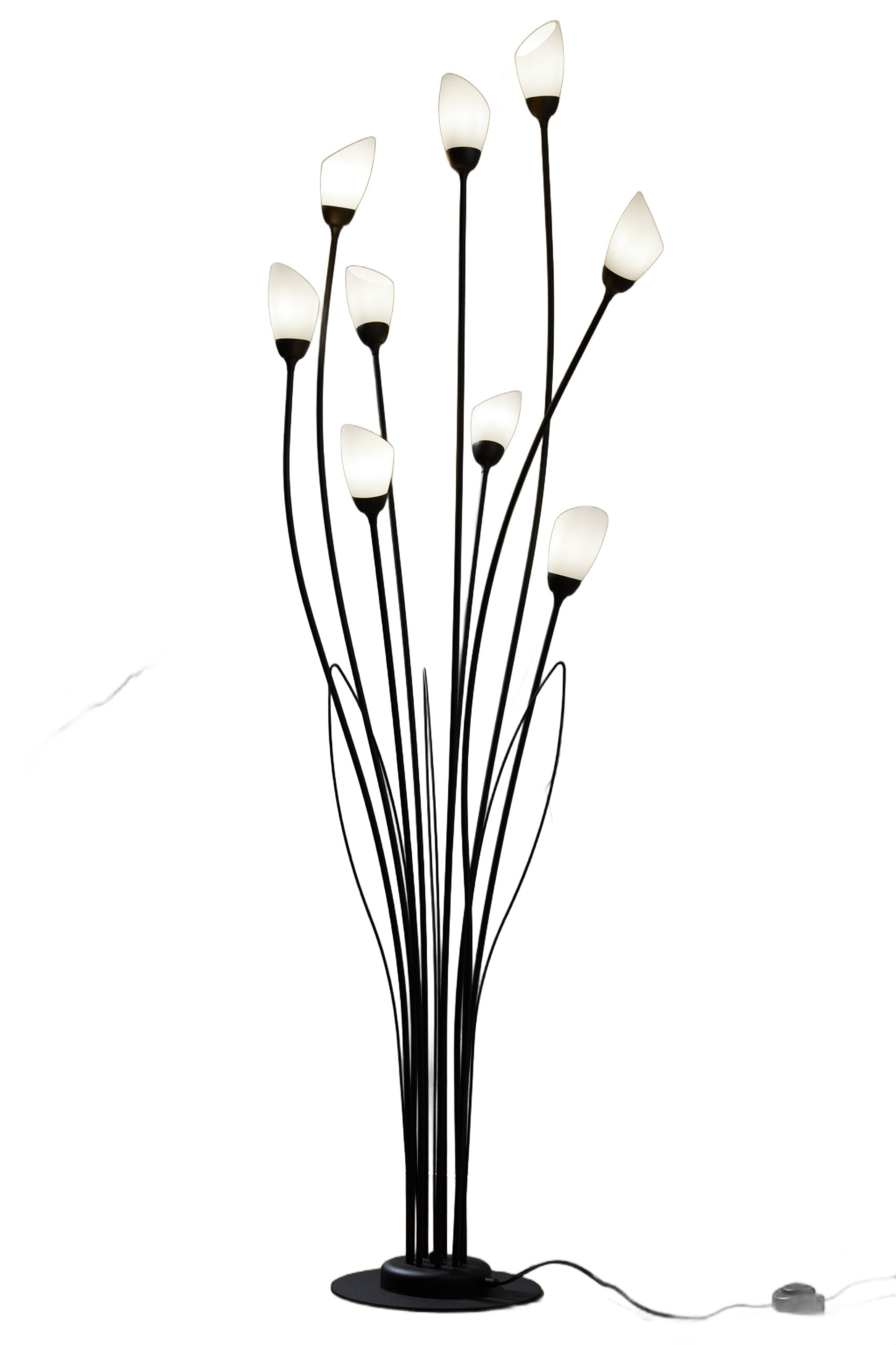 Lampa stojąca GLORIOSA czarny 9xG9x15W wym:160x53x53cm IP20 Jupiter