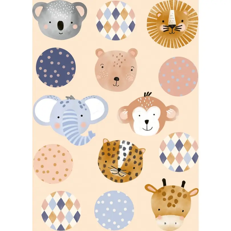 Sticker 4er-Set Buba