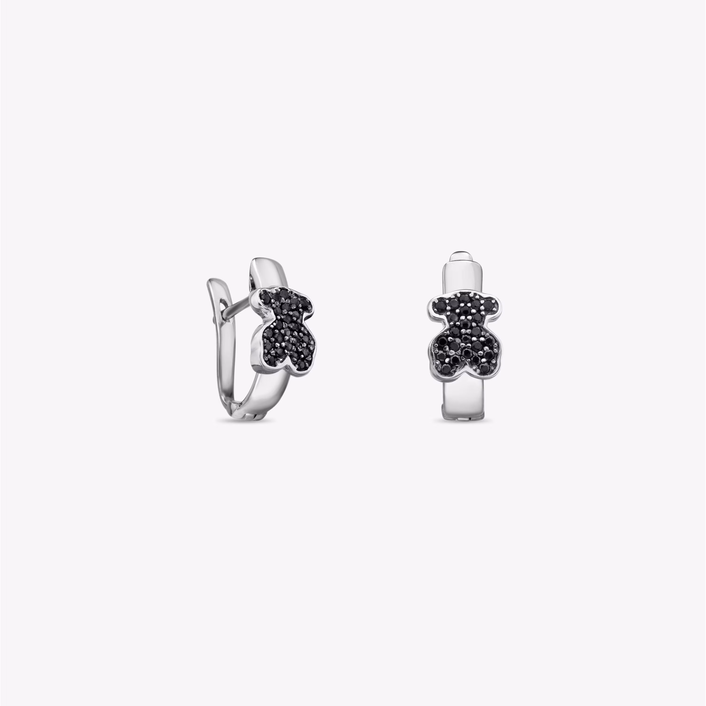 Pendientes de plata y espinelas Gen
