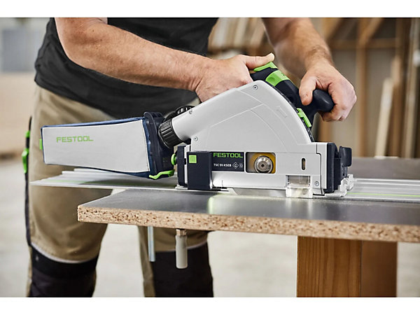 Festool TSC 55 KSEB-Basic-FS 18 V - scie plongeante sans fil, sans batterie ni chargeur - rail de guidage, SYTAINER - 578826