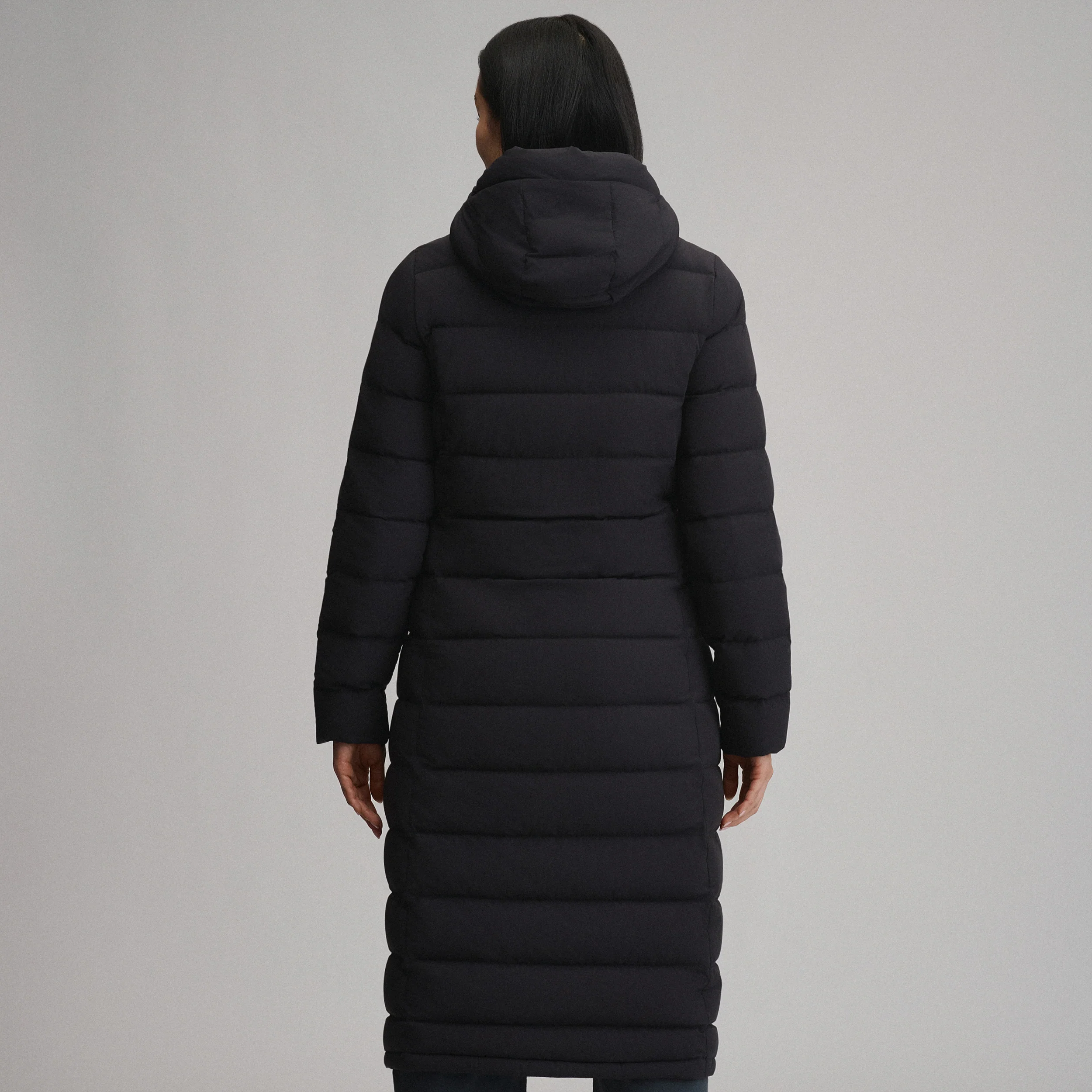 Women's EB Stretch Down Hooded Duffle Coat