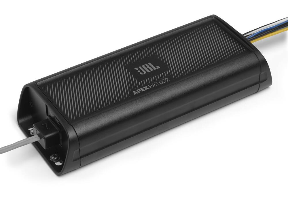 JBL Apex PA1502 Marine 2-Channel Amplifier, Weather Resistant , High-Performance and Multi-Application