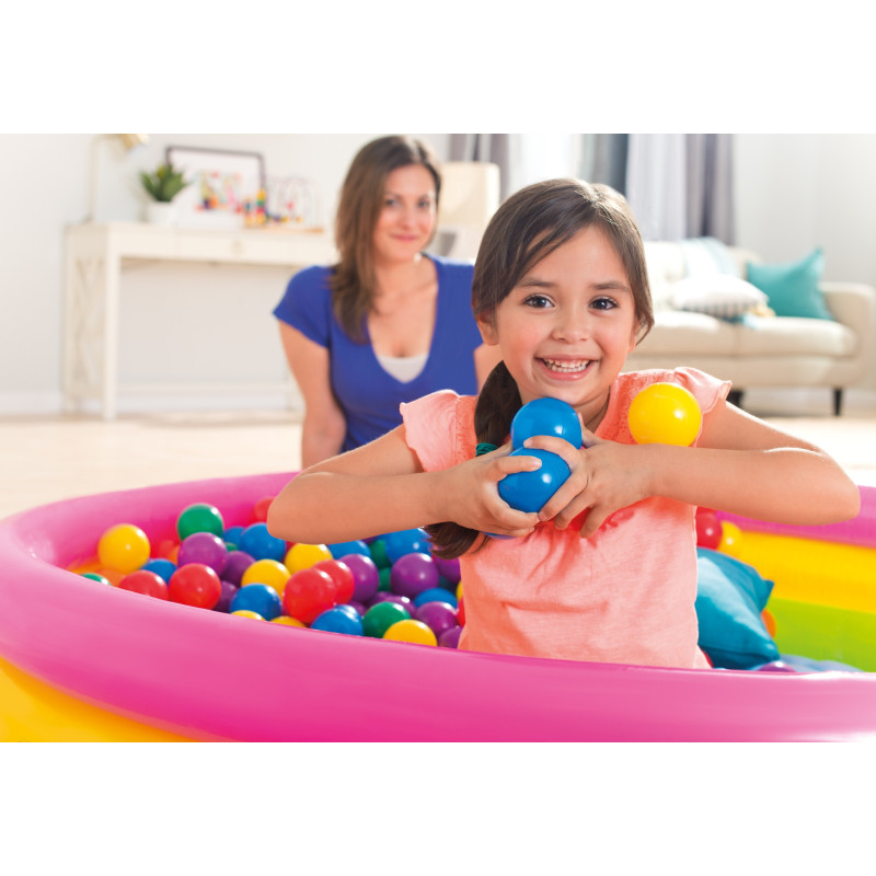 Balles en plastique Fun Ballz 100 pièces INTEX