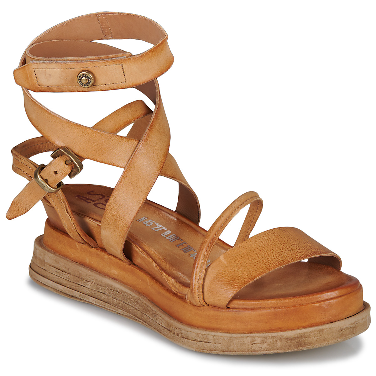 Airstep / A.S.98 - LAGOS 2.0 BUCKLE - Beige