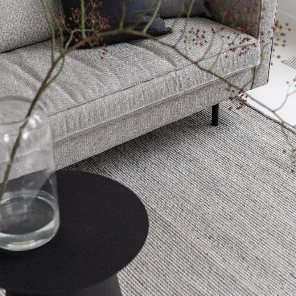 Interieur05 Wollen Vloerkleed Lichtgrijs Vik - 230 x 160 cm