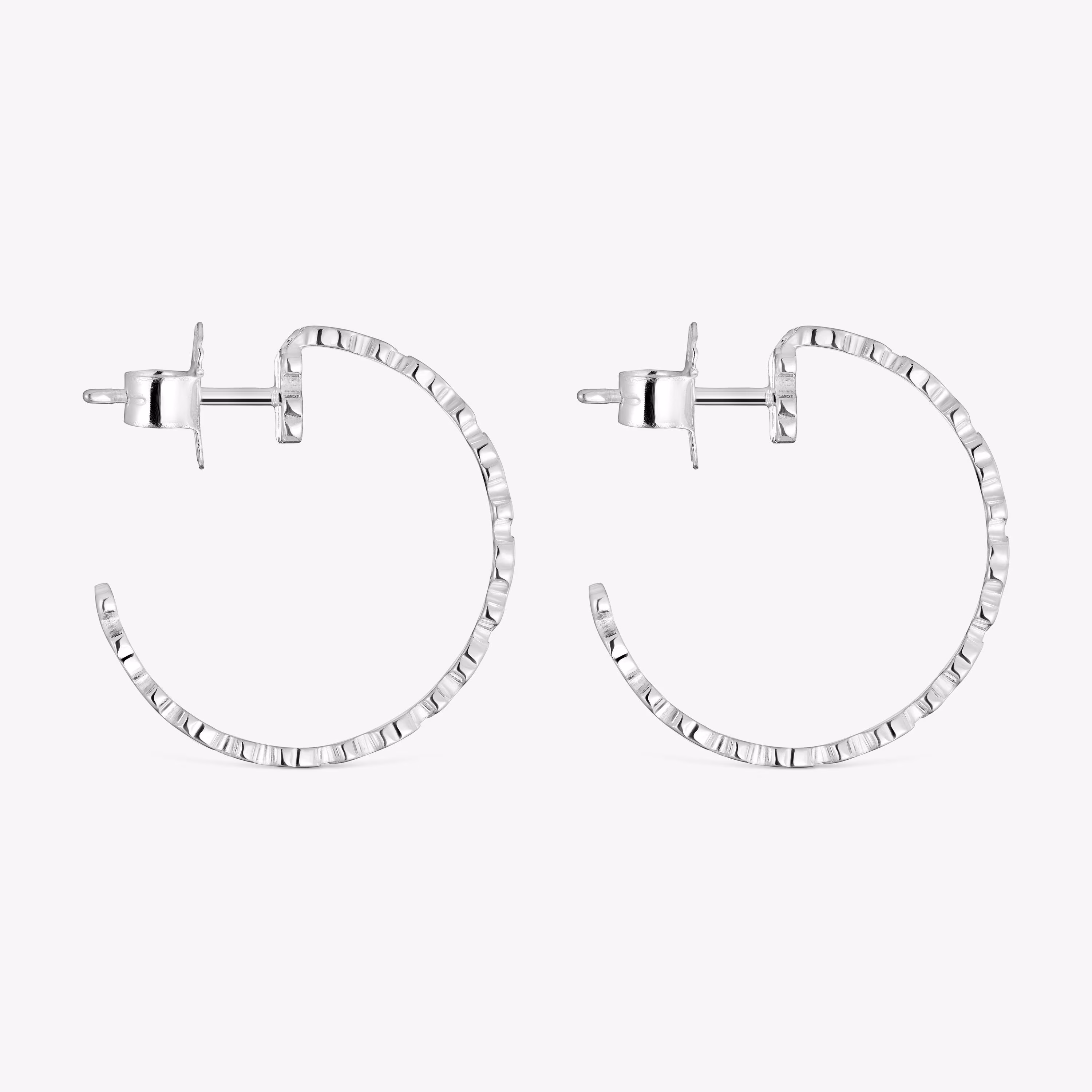 Pendientes aro de plata 22 mm TOUS Sweet 40s