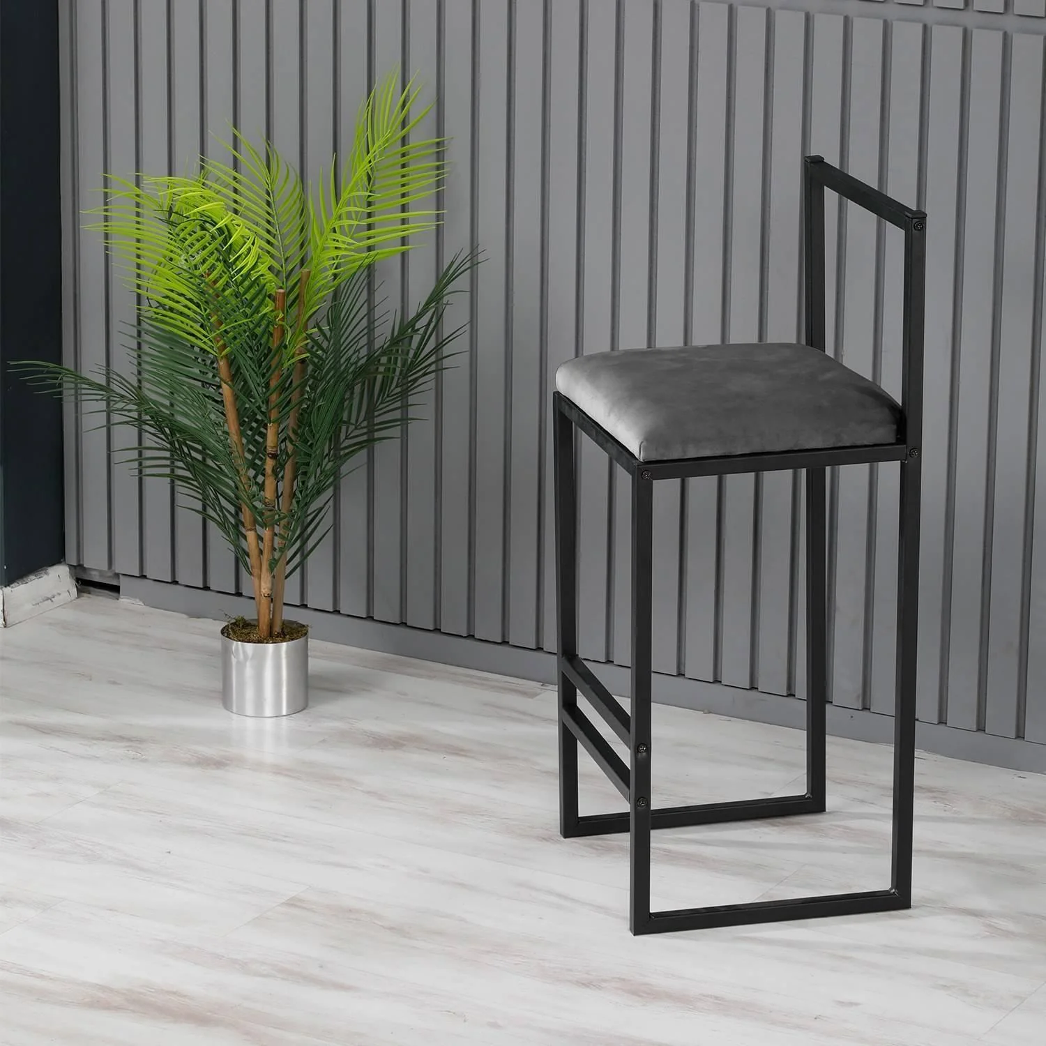 Barstoel Nordic velvet