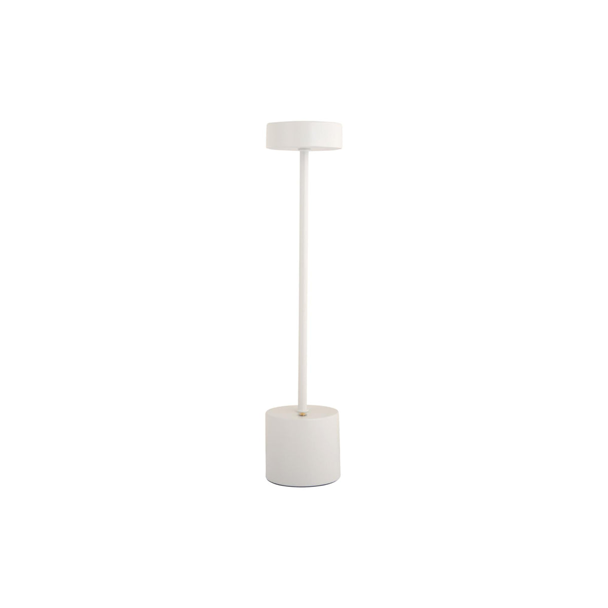 Leitmotiv tafellamp Ganar LED - wit - Ø8cm