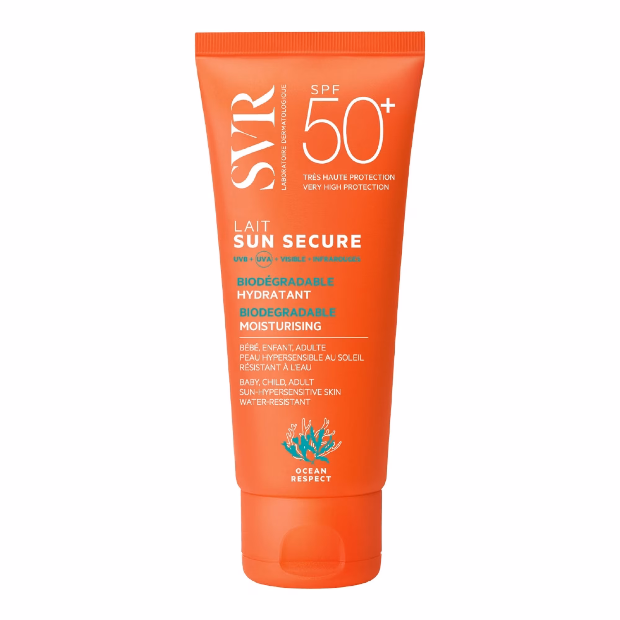SUN SECURE LAIT SPF50 Lait hydratant invisible
