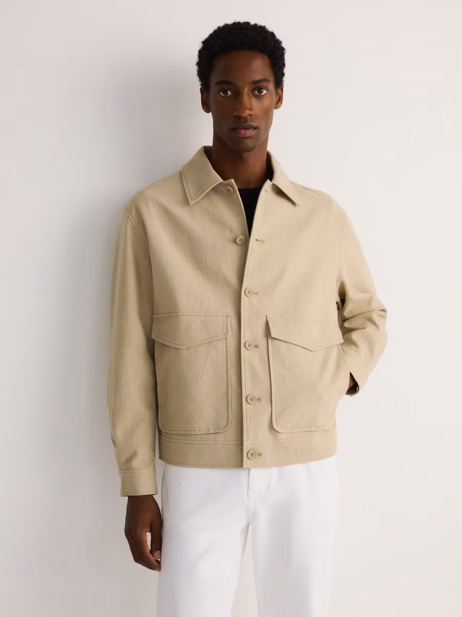 Linen Blend Jacket