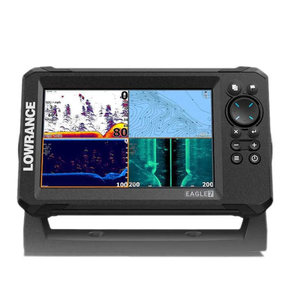 Lowrance Eagle 7 Tripleshot Fishing Plotter