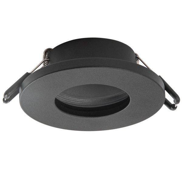 Oprawa wpuszczana okrągła czarna 8,5cm NEPTUN1xMR16x8W IP44 Polux