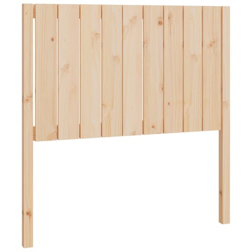 NNEVL Bed Headboard 95.5x4x100 cm Solid Wood Pine